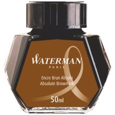 Atrament do piór wiecznych 50 ml Waterman brązowy