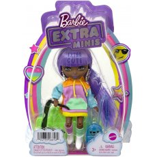 Barbie Extra Minis Cute Violet Lalka mała nr 7 Mattel HJK66 