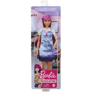 Barbie Kariera Lalka fryzjerka Mattel DVF50 GTW36