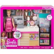 Barbie Kawiarenka Coffee Shop Mattel GMW03 