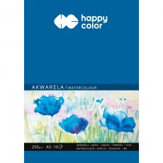 Blok do akwareli A5 10 kartek 250 g Happy Color ART 07842