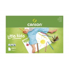 Blok rysunkowy A2 biały 30 kartek 90 g Canson 015582 Little kids