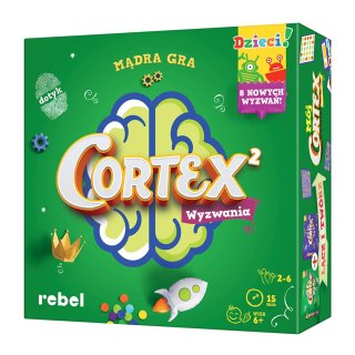 Cortex 2 Wyzwania Mądra gra dla dzieci Rebel 12433
