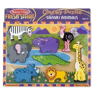Drewniane puzzle Safari Melissa&Doug® 13722