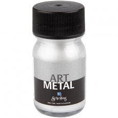 Farba Silver Metallic srebrna metaliczna 30 ml Schjerning Art 5110