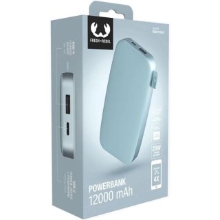 Fresh n' Rebel Powerbank 12000 mAh USB-C PD 20W Hama 215331 Dusky Blue