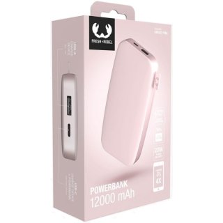 Fresh n' Rebel Powerbank 12000 mAh USB-C PD 20W Hama 215332 Smokey Pink