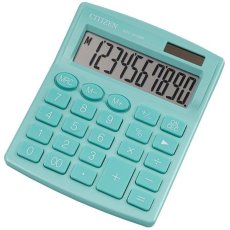 Kalkulator Citizen Colour Desktop White SDC-810NR-GN 212558