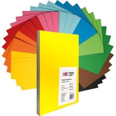 Karton kolorowy A4 100 arkuszy miks 10 kolorów Happy Color HLC-A4-MIX100