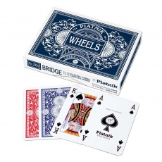 Karty do gry Wheels 2 talie po 55 listków Piatnik 2392