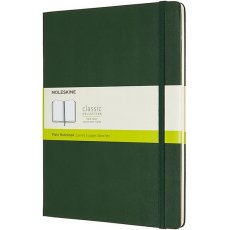 Moleskine Classic Notes XL gładki twarda oprawa myrtle green 629117 zielony