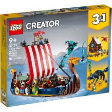 LEGO Creator 31132 Statek wikingów i wąż z Midgardu