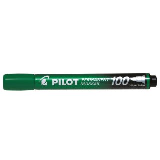 Marker permanentny SCA-100 green Pilot 11127