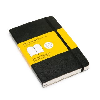 Moleskine Notes w kratkę notebook pocket soft MOQP612