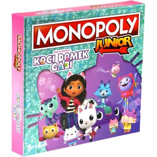 Monopoly Junior Koci Domek Gabi Winning Moves gra planszowa