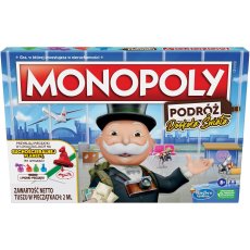 Monopoly Podróż Dookoła Świata gra planszowa Hasbro F4007 polska wersja