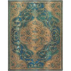 Paperblanks Flexis Notes w linie ultra Turquoise Chronicles softcover notebook