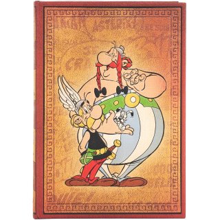 Paperblanks Notes gładki midi Asterix & Obelix The Adventures of Asterix