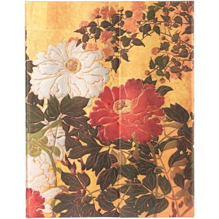 Paperblanks Notes gładki ultra Rinpa Florals Natsu