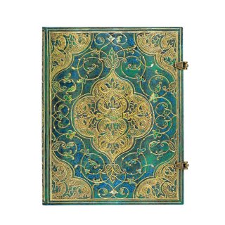 Paperblanks Notes w linie Ultra Turquoise Chronicles 32137
