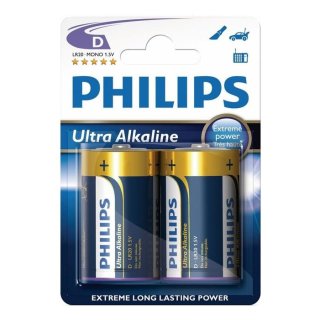 Philips bateria alkaliczna Ultra 1,5V D LR20 Mono