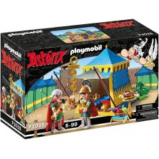 Playmobil Asterix 71015 Namiot dowódcy z generałami, Asteriks