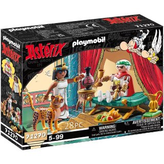 Playmobil Asterix 71270 Cezar i Kleopatra, Asteriks