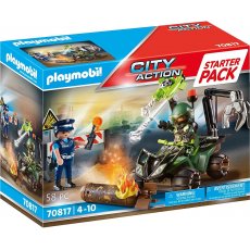 Playmobil City Action 70817 Starter Pack Policja Ćwiczenia policyjne Zestaw dodatkowy