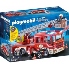 Playmobil City Action 9463 Straż Pożarna Samochód wóz strażacki z drabiną