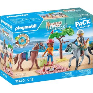 Playmobil Horses of Waterfall 71470 Wycieczka konna na plażę z Amelią i Benem