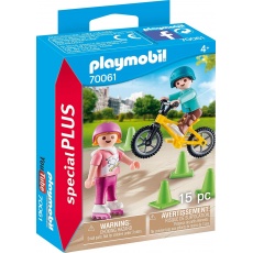 Playmobil Special Plus 70061 Dzieci na rolkach i rowerze