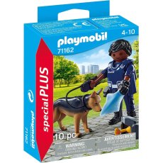 Playmobil Special Plus 71162 Policjant z psem tropiącym
