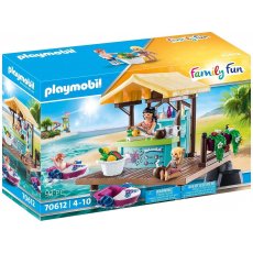 Playmobil Summer Fun 70612 Wypożyczalnia łódek i bar z sokami