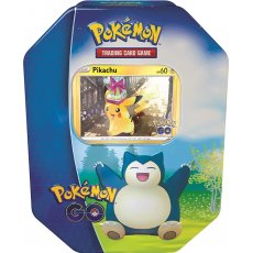 Pokemon GO TCG Tin Box Zestaw kolekcjonerski karty 85077 Snorlax