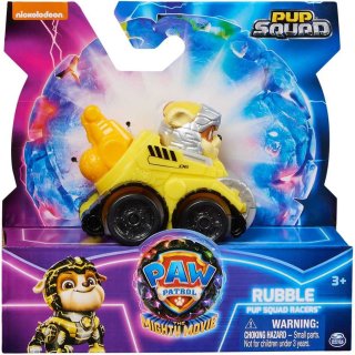 Psi Patrol Rubble pojazd z figurką Spin Master Mighty Movie Film 2