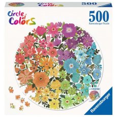 Puzzle 500 elementów Ravensburger 171675 Paleta kolorów Kwiaty