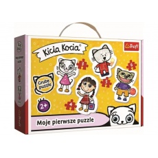 Puzzle Baby Wesoła Kicia Kocia Trefl 36088