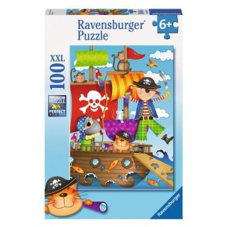 Puzzle Piracka wyprawa 100 elementów XXL, Ravensburger 106639
