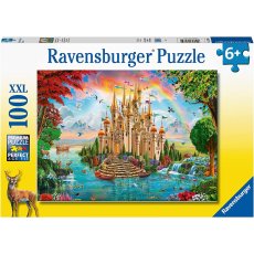 Puzzle XXL 100 elementów Ravensburger 132850 Tęczowy zamek