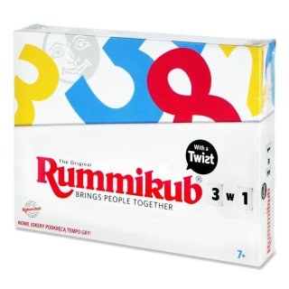 Rummikub Twist 3w1 gra TM Toys 8600