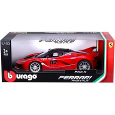 Samochód Ferrari FXX K Red 1:18 Race&Play Bburago 18-16010