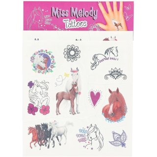 Tatuaże Miss Melody, Top Model 12599 Konie
