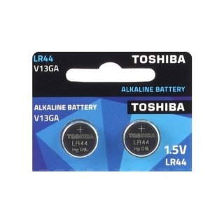 Toshiba Bateria alkaliczna A76 / LR44 / AG13 1,5V 2 pastylki