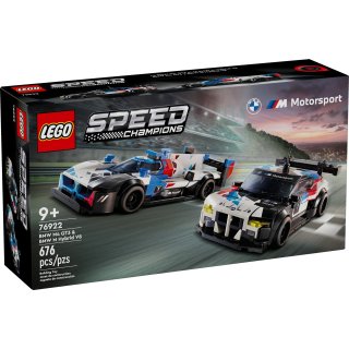 LEGO Speed Champions 76922 Samochody wyścigowe BMW M4 GT3 & BMW M Hybrid V8