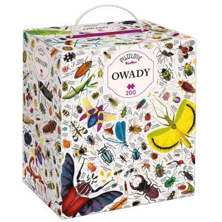 Puzzle 200 elementów Puzzlove CzuCzu Owady 493631