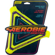 Aerobie Orbiter Boomerang do rzucania Spin Master 6046395 Gra zręcznościowa żółty