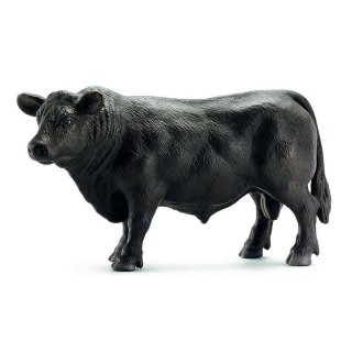 Angus czarny byk, Schleich 13766 figurki