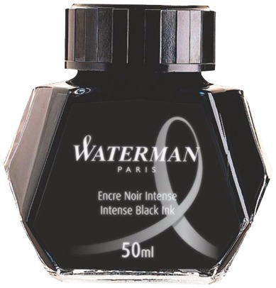 Atrament do piór wiecznych 50 ml Waterman czarny 10710