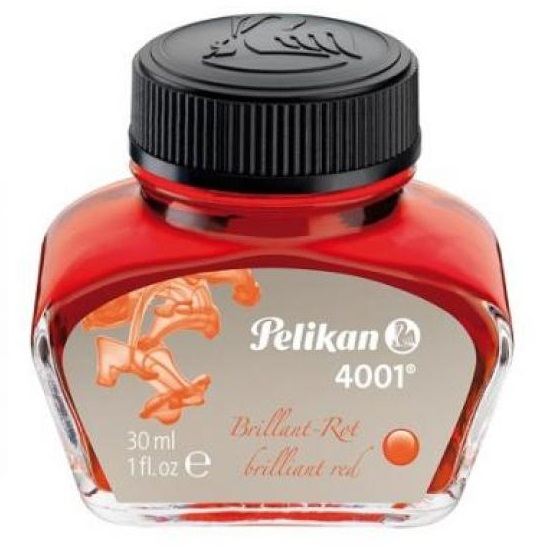 Atrament czerwony Brilliant Red 30 ml Pelikan 301036