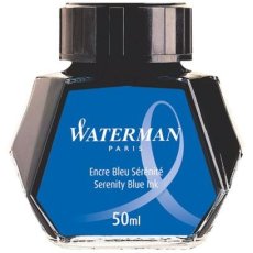 Atrament do piór wiecznych 50 ml Waterman niebieski 10720